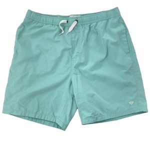 Diamond Supply Co Swim Trunks Board Shorts Men’s Size Large L Tiffany Blue